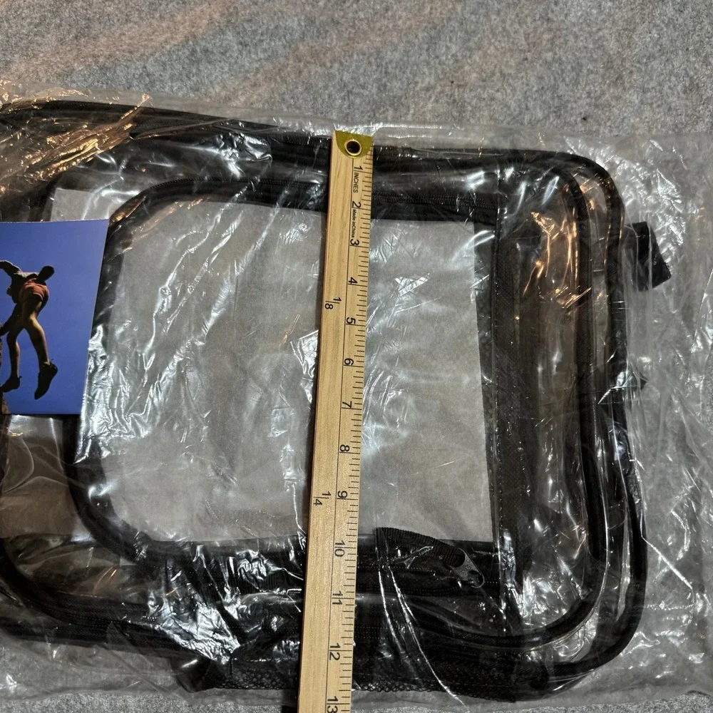 Shalam Imports CL2220 Clear Backpack Large Transparent Heavy Duty PVC